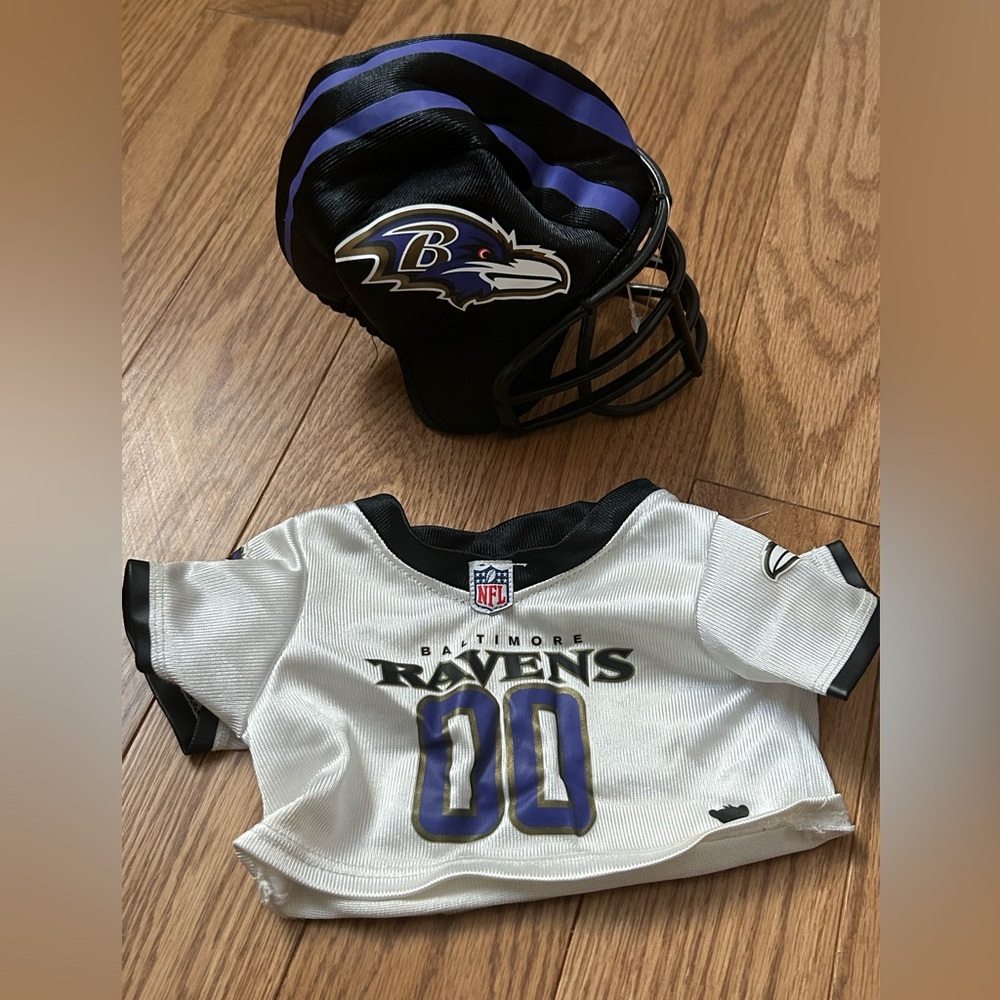 Build a Bear Ravens Outfit
